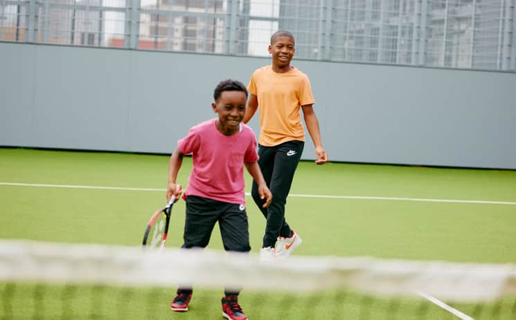 Play tennis